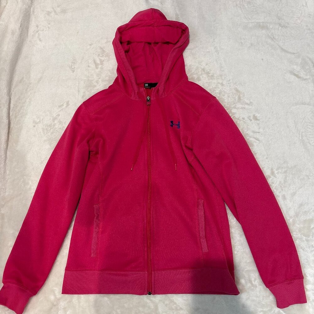 Under Armour Women's ColdGear Full-Zip Hooded Fleece Jacket - Size S